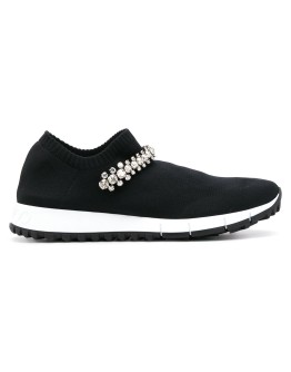 Verona knit embellished sneakers