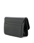 C ring leather wristlet