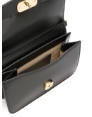 C ring leather wristlet
