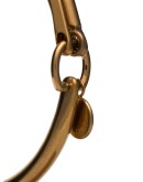 beige Nile mini leather bracelet bag