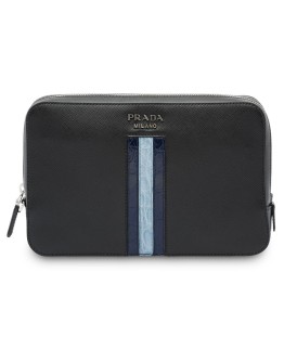 Saffiano leather men's bag