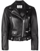 Mock biker jacket
