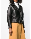 Mock biker jacket