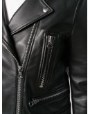 Mock biker jacket
