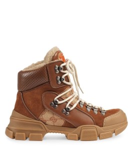 Flashtrek GG high-top sneaker with wool