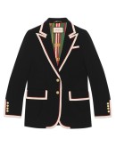 Stretch viscose jacket