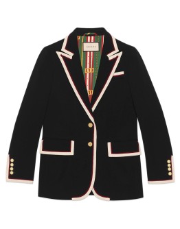 Stretch viscose jacket
