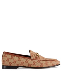 Gucci Jordaan GG canvas loafers