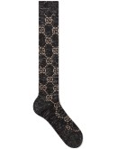 Lurex GG-print socks