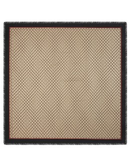 Modal silk shawl with GG bees motif