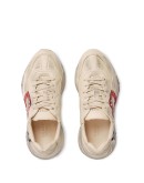 Rhyton sneaker with mouth print