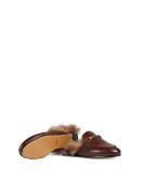 Slipper Princetown in pelle