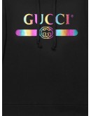 Cotton sweatshirt with Gucci logo