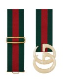 Elastic Web belt with Double G buckle
