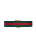 Elastic Web belt with Double G buckle
