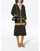 Wool cardigan with GG motif