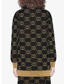 Wool cardigan with GG motif