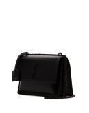 medium Sunset leather shoulder bag