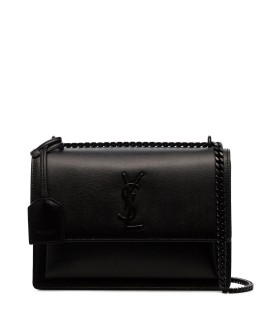medium Sunset leather shoulder bag