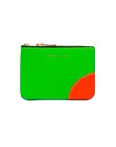 red green and blue fluorescent wallet