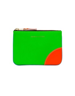red green and blue fluorescent wallet