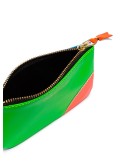 red green and blue fluorescent wallet