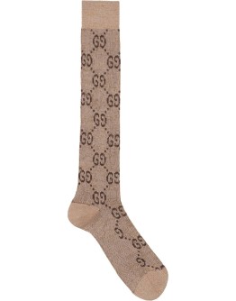Lurex interlocking G socks