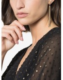 Loulou chain tassel earrings