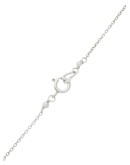 Jess crystal sterling silver locket necklace