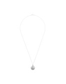 Erin circular sterling silver locket