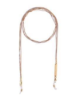 metallic gold tricolour 67 cm chain