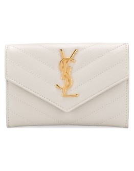 small monogram envelope wallet