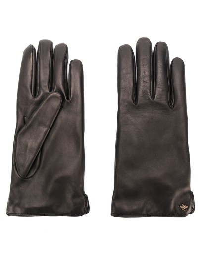 bee motif gloves