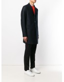 one button single breasted coat