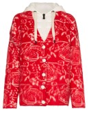 Jacquard-Knit Cardigan