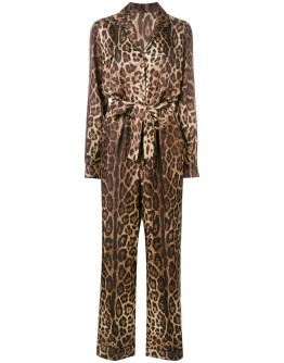 leopard print jumpsuit