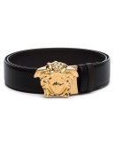 black Medusa Head Belt