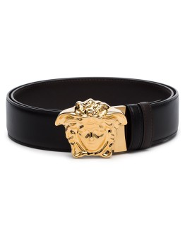 black Medusa Head Belt