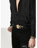 black Medusa Head Belt