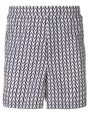 printed swim shorts