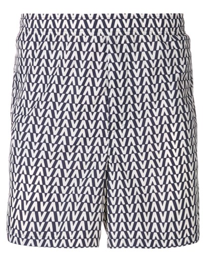 printed swim shorts