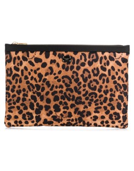 leopard print make-up pouch