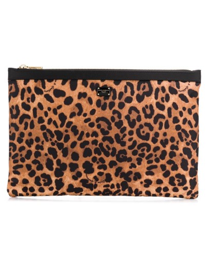 leopard print make-up pouch