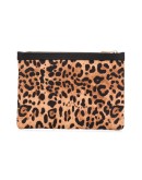 leopard print make up bag