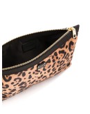 leopard print make up bag
