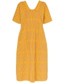 pocketed kaftan dress