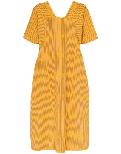 pocketed kaftan dress