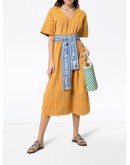 pocketed kaftan dress
