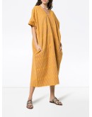 pocketed kaftan dress