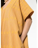 pocketed kaftan dress